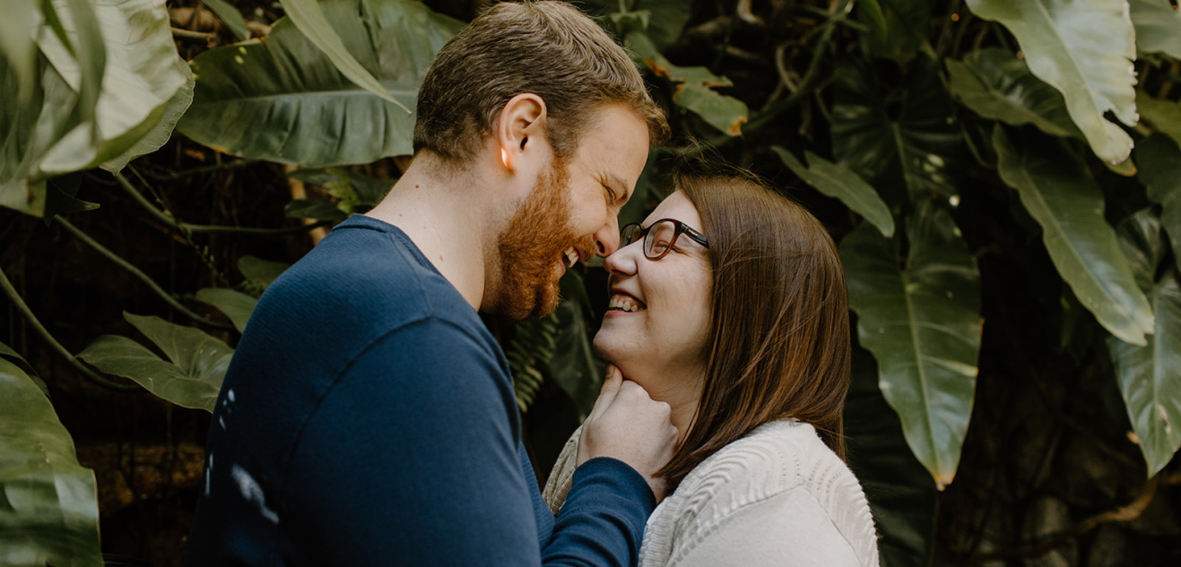 Morgan and Alex being cute as a button